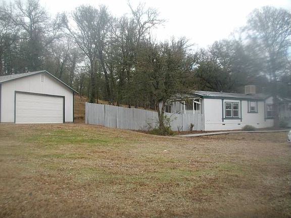 Front of home and garage
