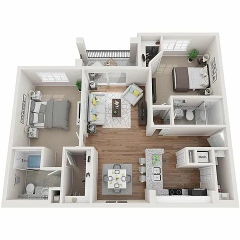Floor plan Toscana Premier