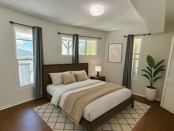 Full one bedroom with closet. 
UNIT COMES UNFURNISHED