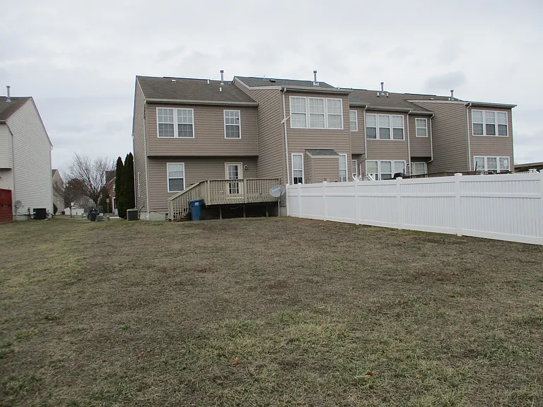 Large back yard