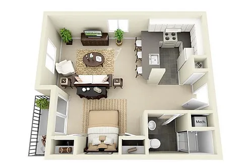 Floor plan Morrison