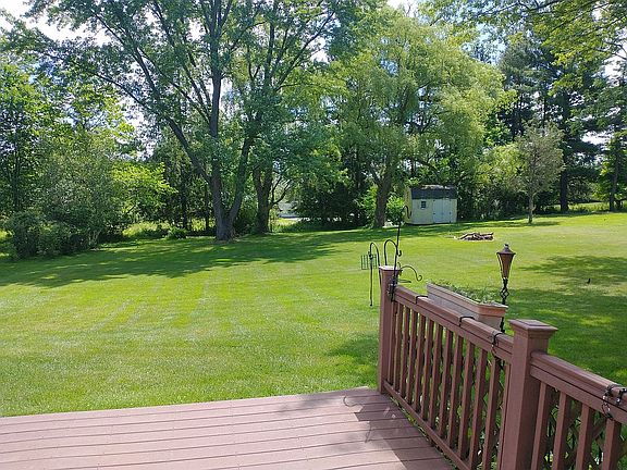 Backyard from back deck.