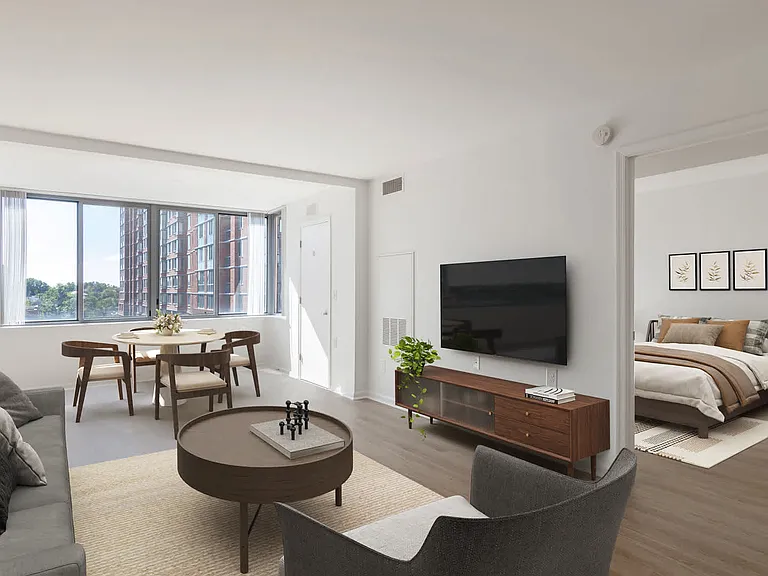 Living Room with Hard Surface Flooring