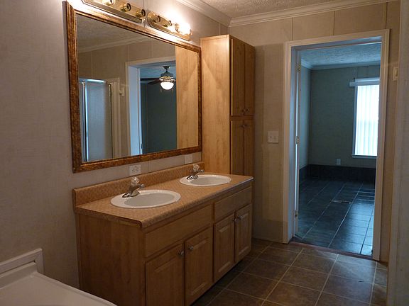 Double vanity in master bath