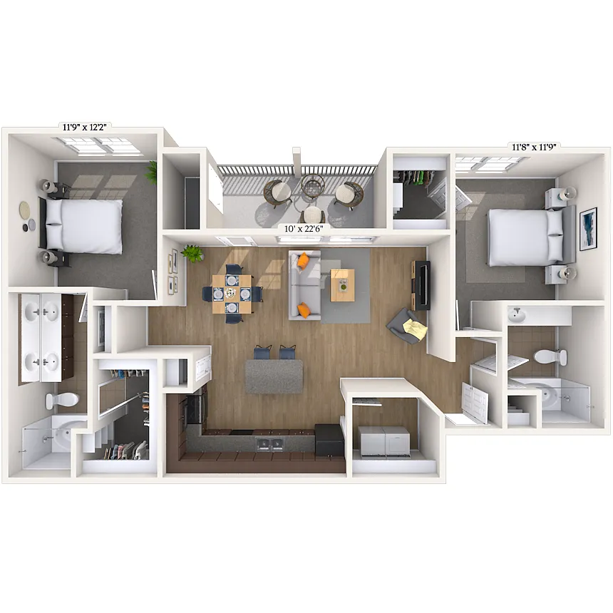 Floor plan Thistle