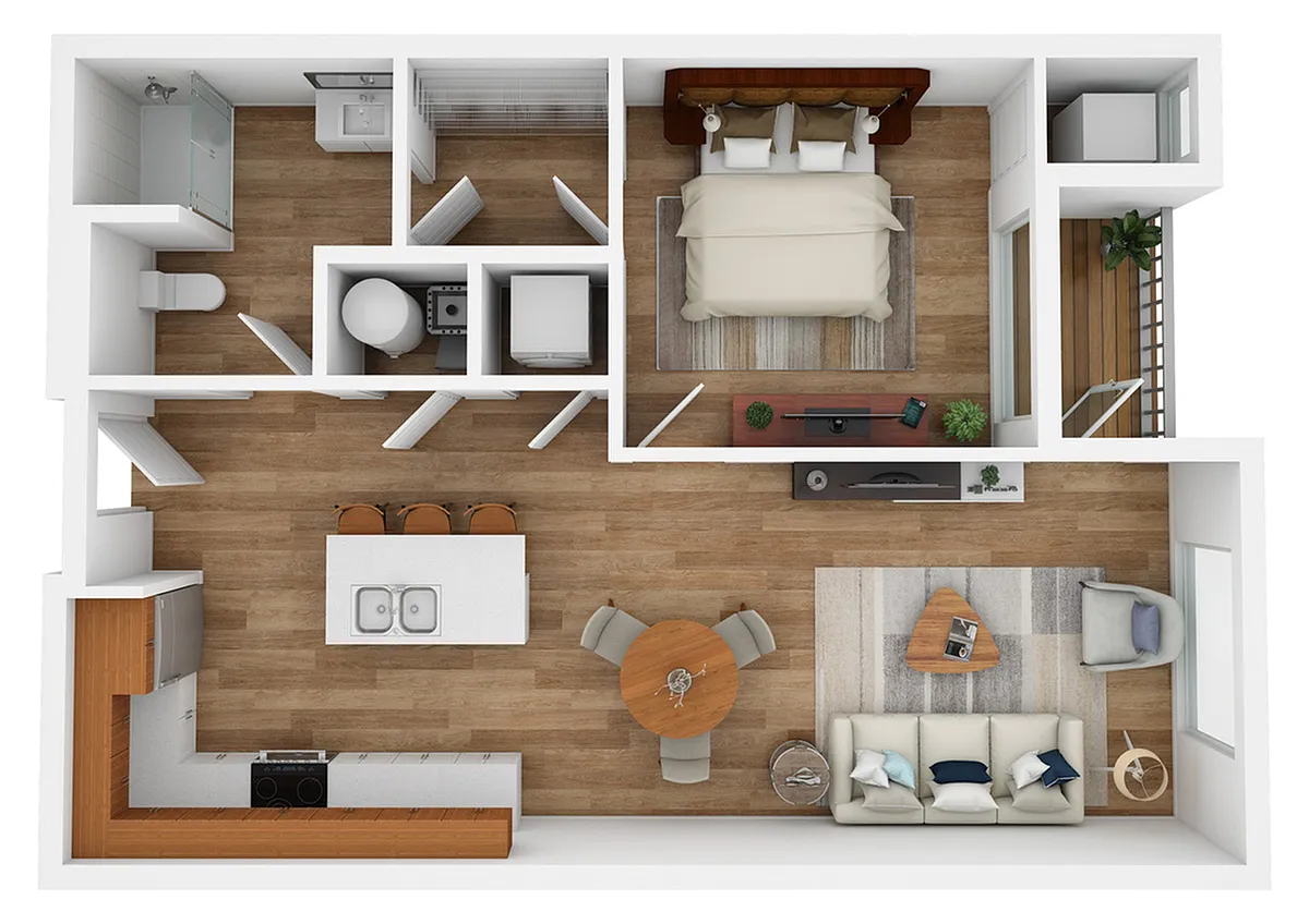 Floor plan Mt. Yale