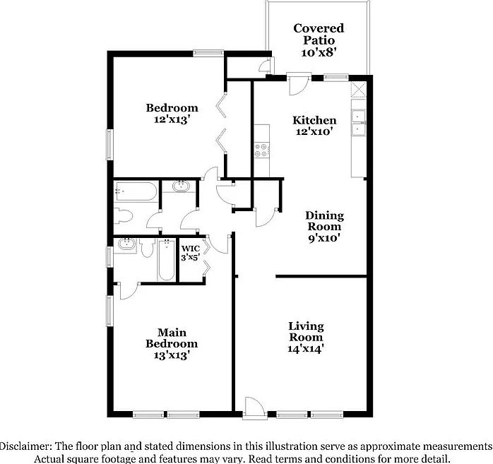 2 bed, 2.0 bath, 1008 sqft, $1,510 — Photo 2