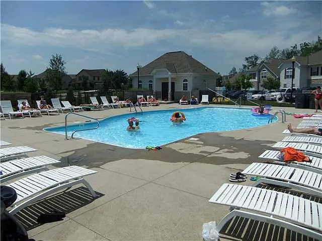 Pool area that's walking distance from the Property