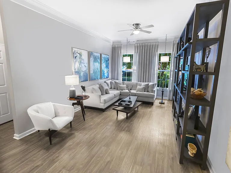 Model living room
