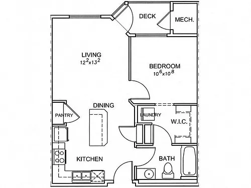 Floor plan The Avenue