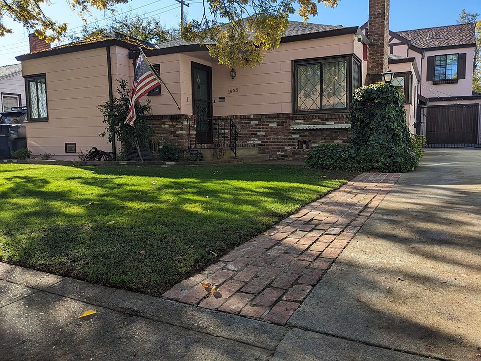 Front view of the house from the street