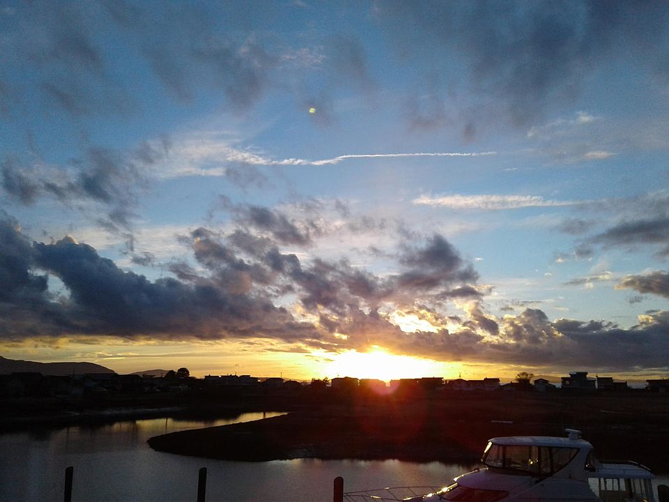 The sunsets here are magnificent!