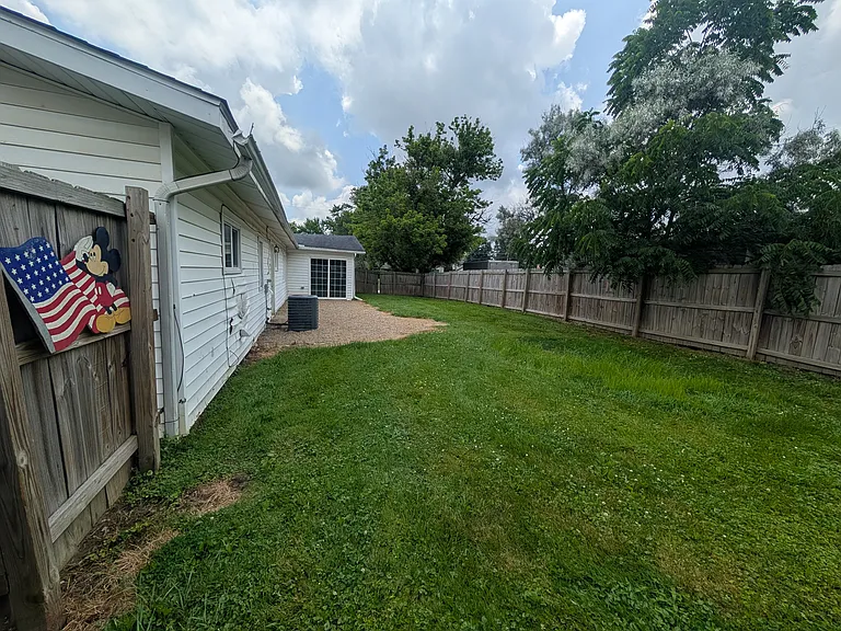 Fenced-in Backyard