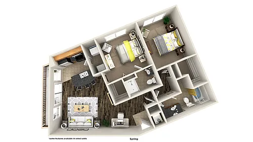 Floor plan Spring