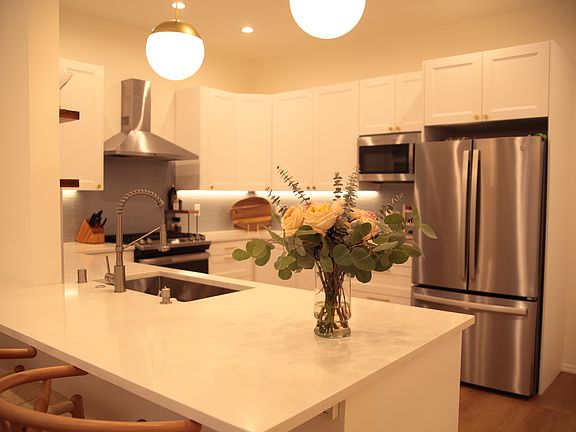 All-new stainless steel appliances