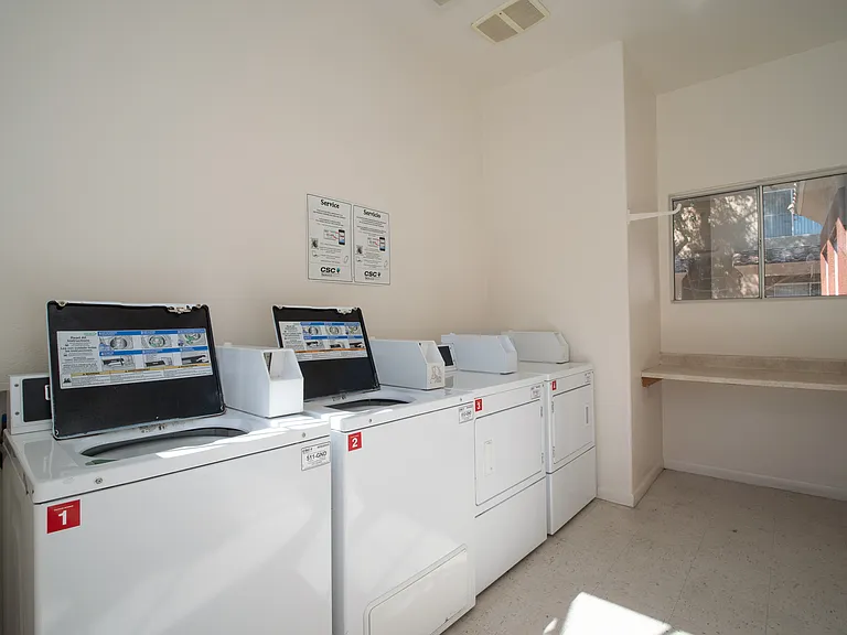 Steeple Chase Apartments in Peoria, AZ, LIHTC community, Laundry Room