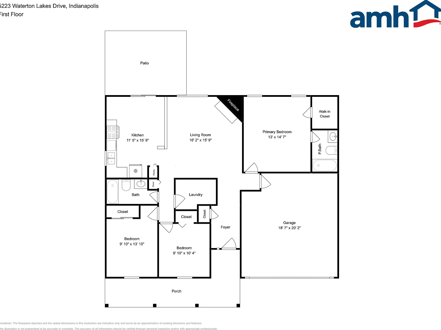 3 bed, 2.0 bath, 1243 sqft, $1,770 — Photo 2