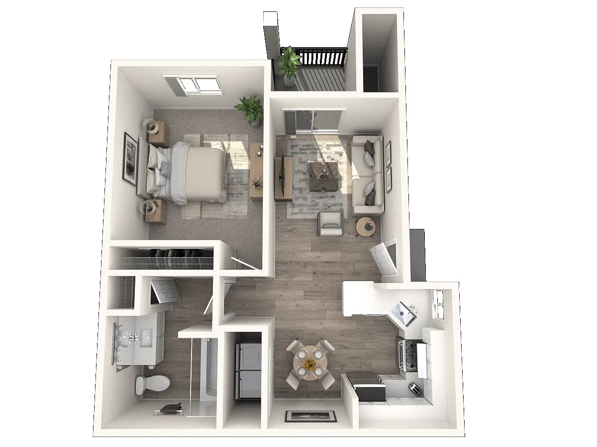 Floor plan The Luxe - Classic