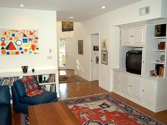 Living Room with built-ins