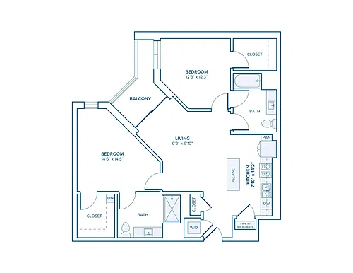 Floor plan B16