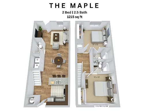 Floor plan The Maple