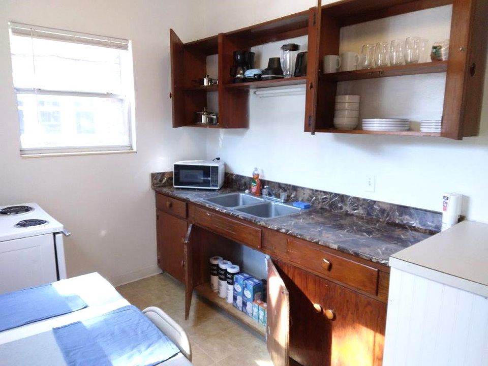 Kitchen NW View showing Materials and Supplies