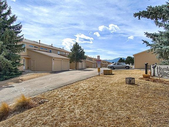 community entrance - townhouse is the end unit on the left