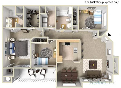 Floor plan PLAN D