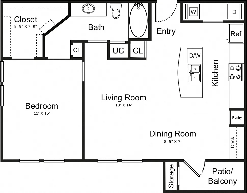 Floor plan Soho