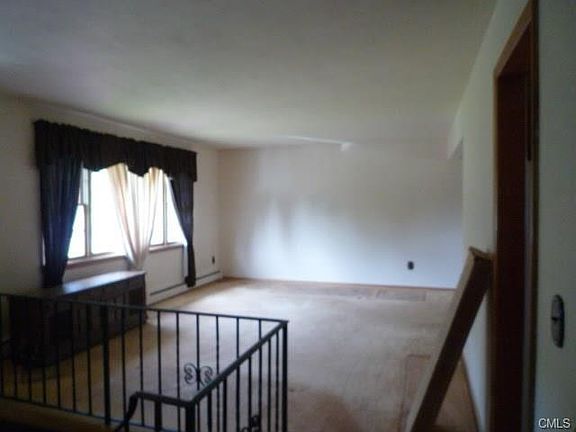 Large living room with HW floors