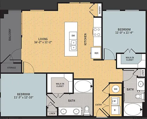 Floor plan B1