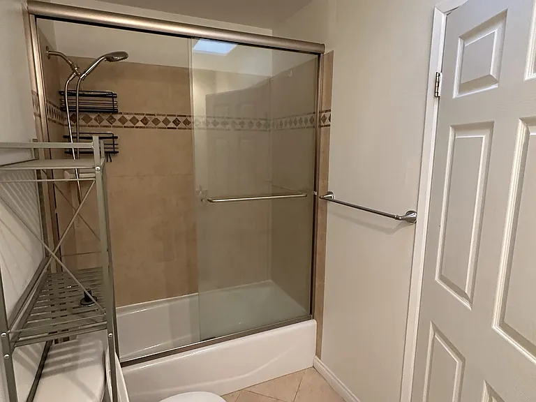 Bathroom 2 located in bedroom