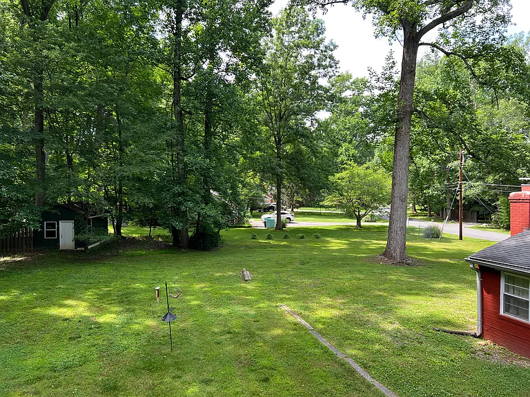 side and rear yard