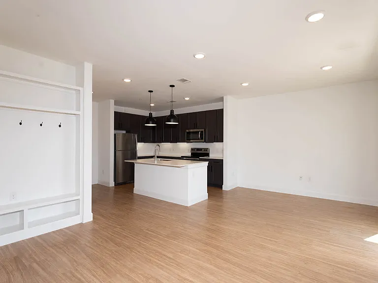 Living Room with Hard Surface Flooring