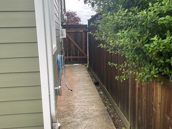 Exterior pathway to front door