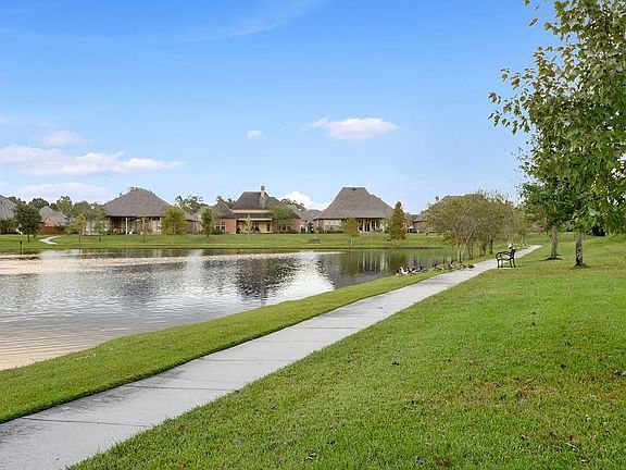 Lake w/ Path from Back Yard