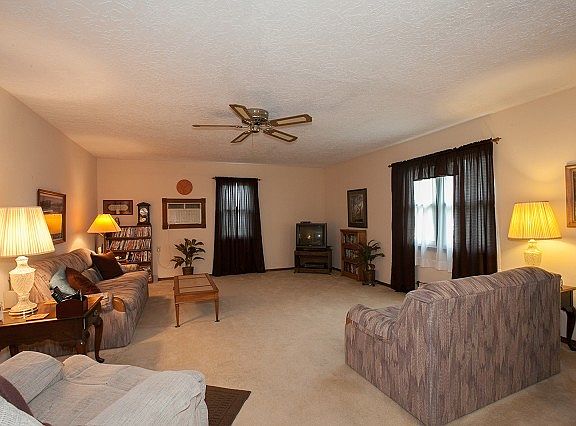 Spacious and open living room