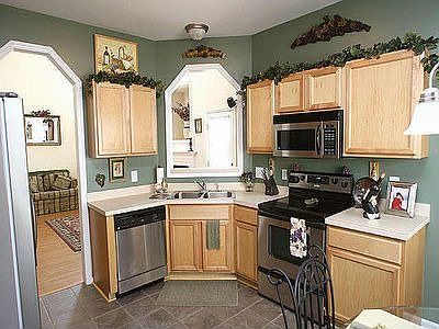 Kitchen, view of family room