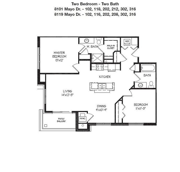 2nd image of 8101 Mayo Dr APT 316