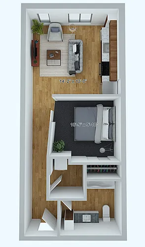 Floor plan Tenacity