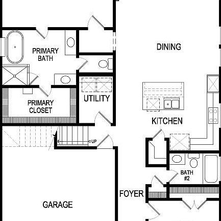 Tyler F First Floor Plan