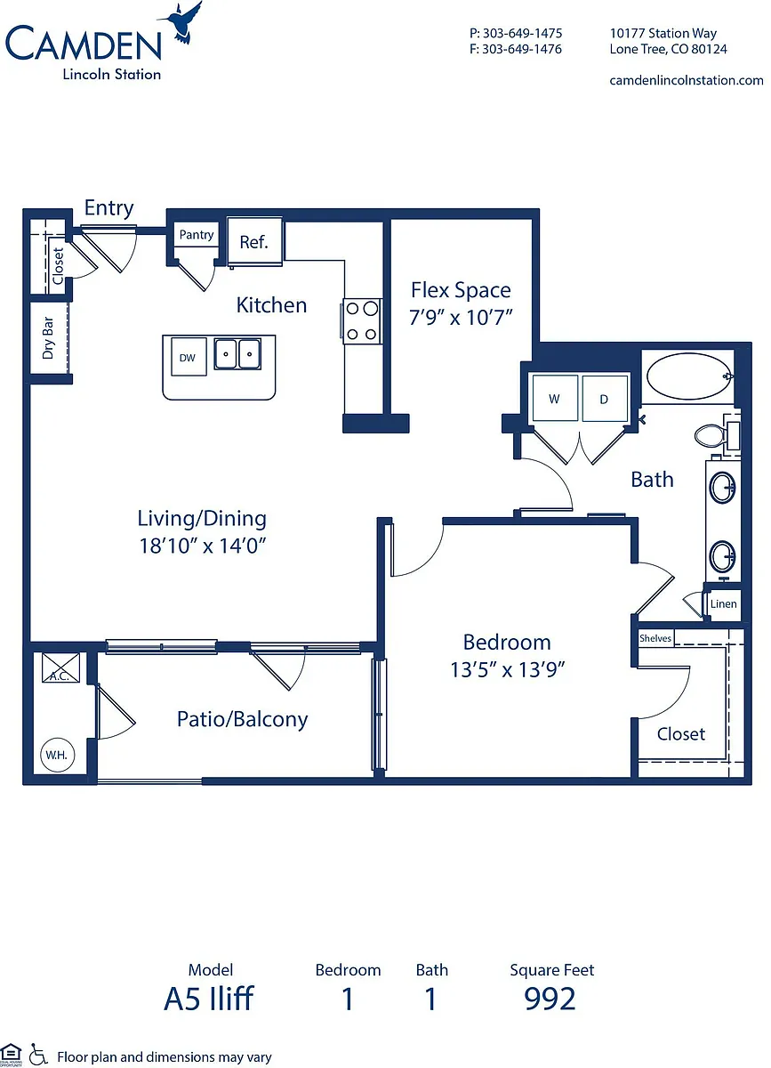 Floor plan Iliff