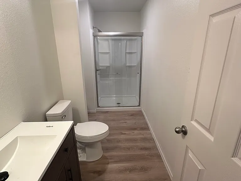 Spacious Bedroom 2 Bathroom, space for storage cabinet or makeup desk