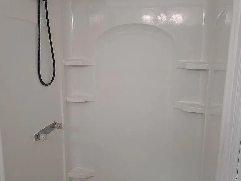 Master shower