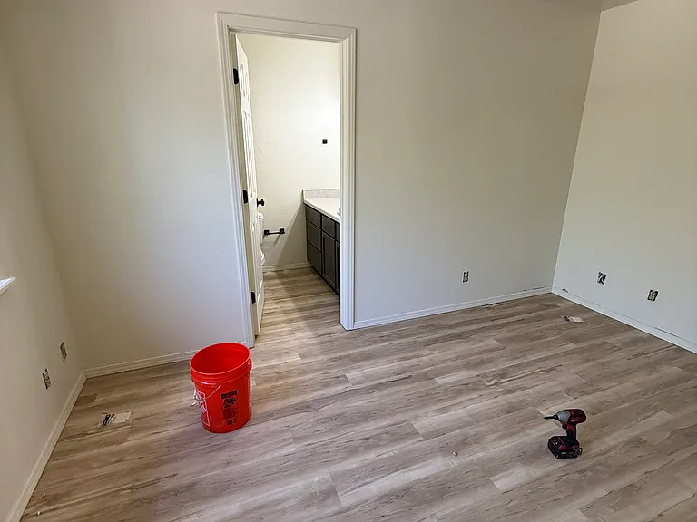Primary bedroom with private bathroom