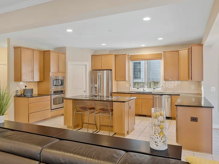 Living room to kitchen