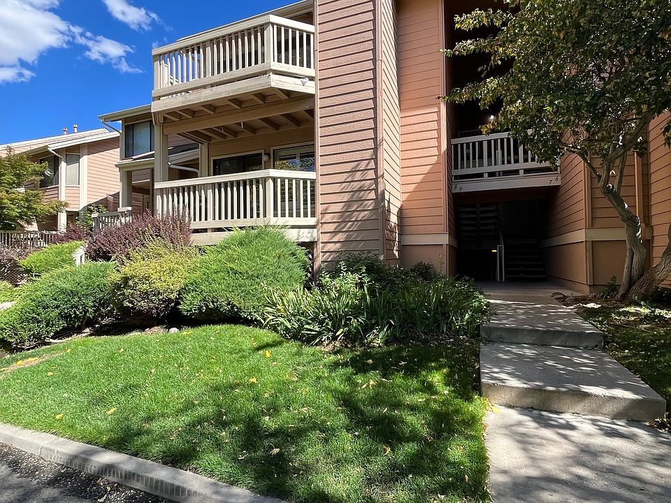 Located on the first floor. Photo taken from the walking path that runs right outside the front door