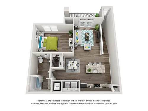 Floor plan Harbor II