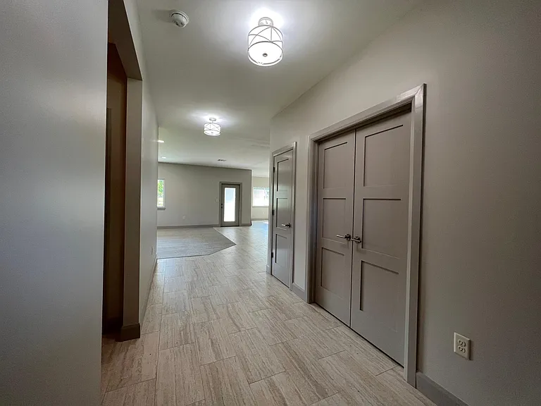 Entry way, walking into the home