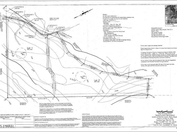 Parkers Glen Rd, Shohola, PA 18458